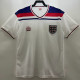 1980/1982 England Home White Retro Soccer Jersey