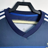 2014 Argentina Away Long Sleeve Retro Soccer Jersey (长袖)