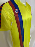 1982/1984 BAR Away Yellow Retro Soccer Jersey