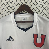 2003 Universidad De Chile Away  Retro Soccer Jersey(胸前广告）