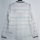 2003/2005 Man Utd Away Long Sleeve Retro Soccer Jersey
