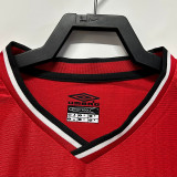 2000/2002 Man Utd Home Retro Soccer Jersey