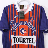1993-1994 PSG Paris Home Retro Soccer Jersey