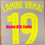 25/26 BAR Home  Player Version Soccer Jersey
