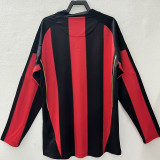 2010/2011 ACM Home  Long Sleeve  Retro Soccer Jersey