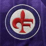 1989/1990 Fiorentina Home Retro Soccer Jersey