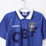 1991-1993 Brazil Away Retro Soccer Jersey
