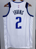22/23 Dallas Mavericks IRVING #2 White Home Top Quality Hot Pressing NBA Jersey