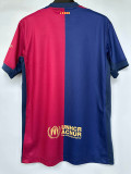 24/25 BAR Home 1:1 Fans Soccer Jersey ('Spotify')（欧冠主场）