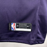 Timberwolves EDWARDS #5 Black Purple Edition Top Quality Hot Pressing NBA Jersey