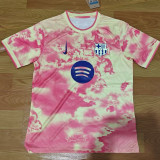 24/25 BAR Pink Special Edition Fans Soccer Jersey(大胸花）
