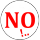 NO Badge