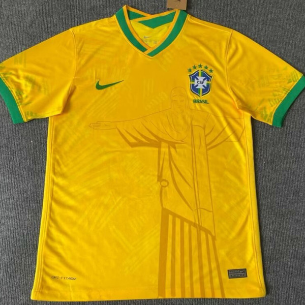 22-23 Brazil Yellow Goddess Special Edition Fans Soccer Jersey