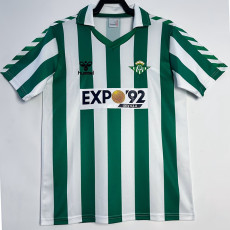 1988/1989  Real Betis Home Retro Soccer Jersey