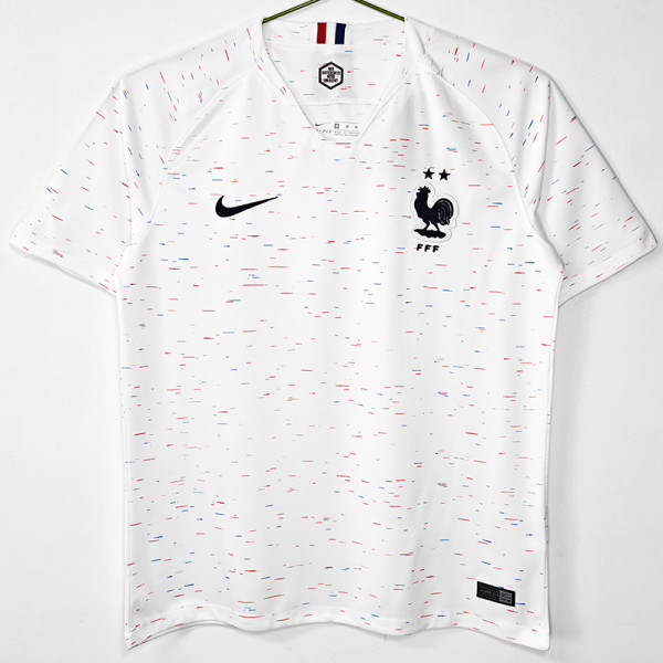 2018 France Away Retro Soccer Jersey