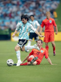 2006 Argentina Home Retro Retro Soccer Jersey