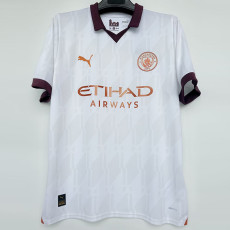 23/24 Man City Away 1:1 Fans Soccer Jersey