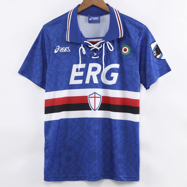 1994/1995 Sampdoria Home Retro Soccer Jersey