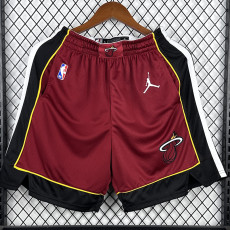22/23 Heat Red Flying Man Top Quality NBA Pants（飞人限定）