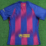 25/26 BAR Home  Player Version Soccer Jersey