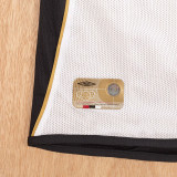 2001/2002 Man Utd 100th Centenary Gold White Two-Sided  Long Sleeve Retro Soccer Jersey