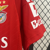 24/25 Benfica Home Fans Soccer Jersey