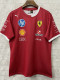 2025 Ferrari round neck Red Racing Suit（圆领）