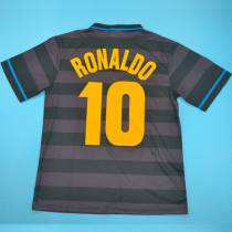 1997/1998 Ronaldo #10 INT Retro Soccer Jersey(带10号）