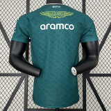 2024 F1 Aston Martin Green Racing Suit(圆领)
