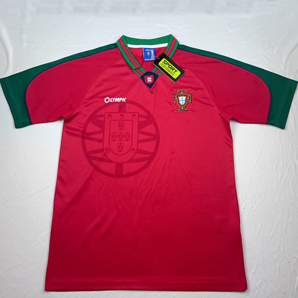 1996-1997 Portugal Home Retro Soccer Jersey