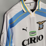 1998/2000 Lazio Away White Retro Soccer Jersey