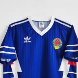 1990 Yugoslavia Home Retro Soccer Jersey