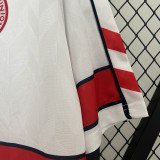 1988 Denmark Away Retro  Soccer Jersey