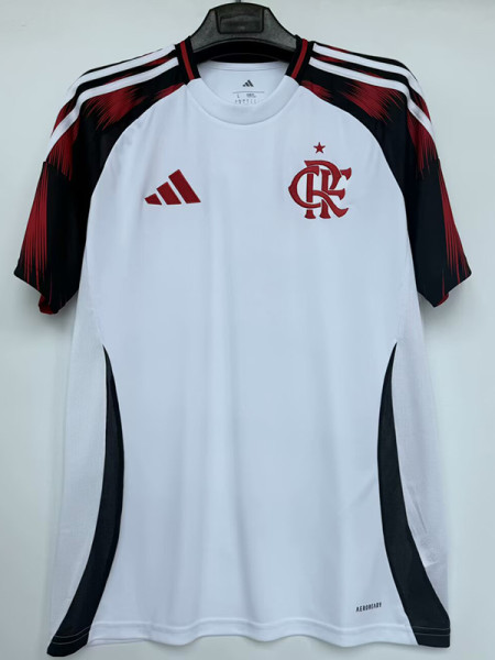 25/26 Flamengo Away Fans Soccer Jersey