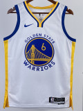 22/23 WARRIORS YOUNG #6 White Top Quality Hot Pressing NBA Jersey (V领)
