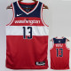 22/23 Wizards POOLE #13 Red Top Quality Hot Pressing NBA Jersey