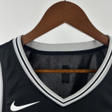 22/23 Sa Spurs PAUL #3 Black Top Quality Hot Pressing NBA Jersey