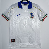 1995 Italy Away Blue Retro Soccer Jersey
