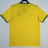 2014 Brazil Home Retro Soccer Jersey