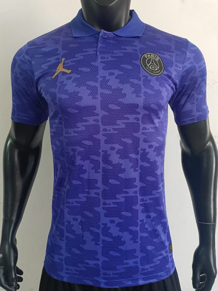 2025 PSG Purple Player Version  Polo Shirt