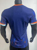 24-25 Netherlands Away Player Version Soccer Jersey
