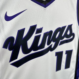 23/24 KINGS SABONIS #11 Whit Home Top Quality Hot Pressing  NBA Jersey