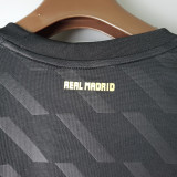 2011/2012 RMA Away Black Retro Soccer Jersey (钢印)