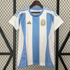 24/25 Argentina Home Women Fans Soccer Jersey (女)