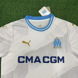 23/24 Marseille Home 1:1 Fans Soccer Jersey (Print all Sponsor)