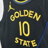 24/25 WARRIORS BUTL ER III # 10 Black Flying Man Top Quality Hot Pressing NBA Jersey