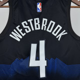 23/24 Nuggets #4Black City Edition Top Quality Hot Pressing NBA Jersey