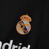 2001/2002 RMA Black Retro Soccer Jersey