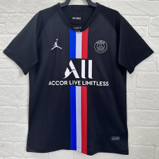 2019/2020 PSG  Jordan Black Retro Soccer Jersey