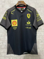 2024 F1 Black Polo Racing Suit